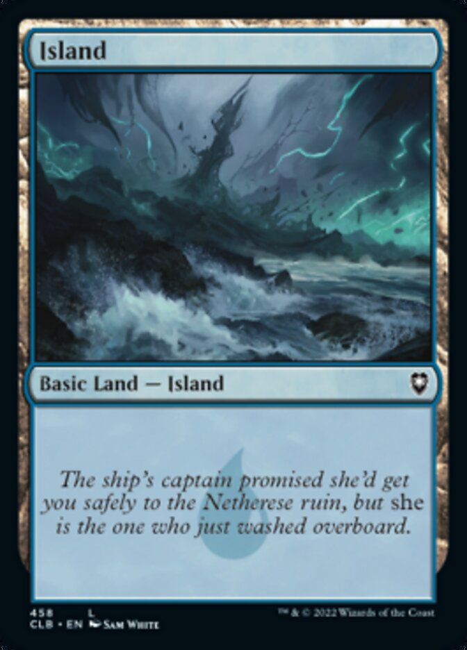 Island (458) [Commander Legends: Battle for Baldur's Gate] | L.A. Mood Comics and Games
