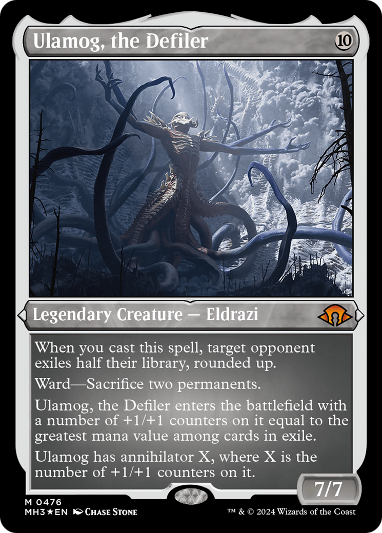 Ulamog, the Defiler (Foil Etched) [Modern Horizons 3] | L.A. Mood Comics and Games