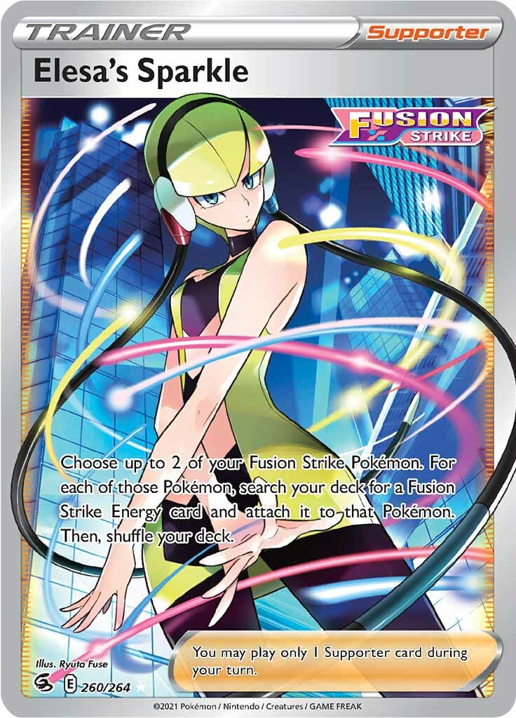 Elesa's Sparkle (260/264) [Sword & Shield: Fusion Strike] | L.A. Mood Comics and Games