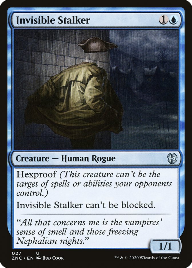 Invisible Stalker [Zendikar Rising Commander] | L.A. Mood Comics and Games