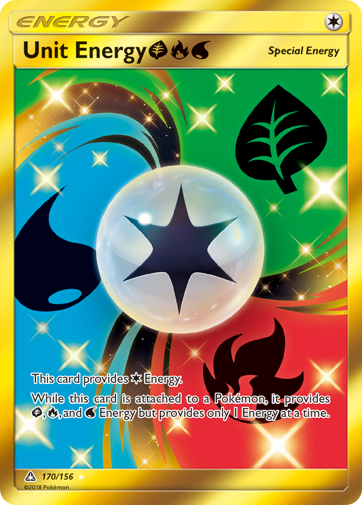 Unit Energy (170/156) (Grass, Fire, Water) [Sun & Moon: Ultra Prism] | L.A. Mood Comics and Games