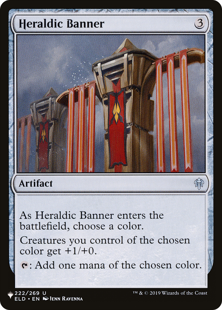 Heraldic Banner [The List] | L.A. Mood Comics and Games