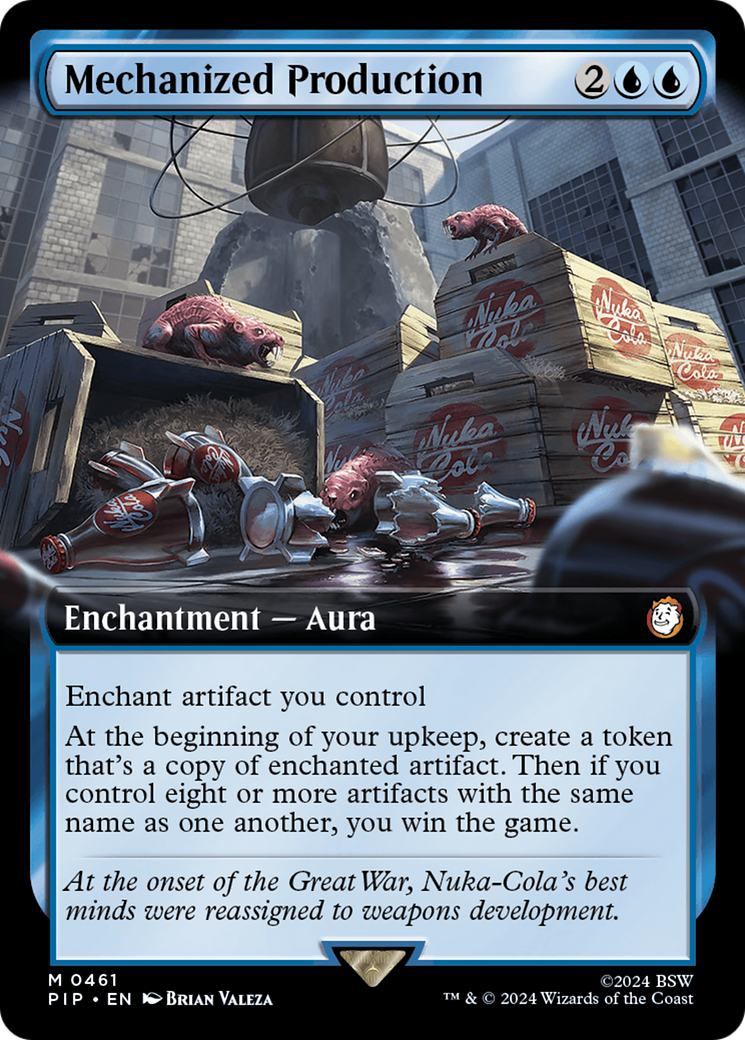 Mechanized Production (Extended Art) [Fallout] | L.A. Mood Comics and Games