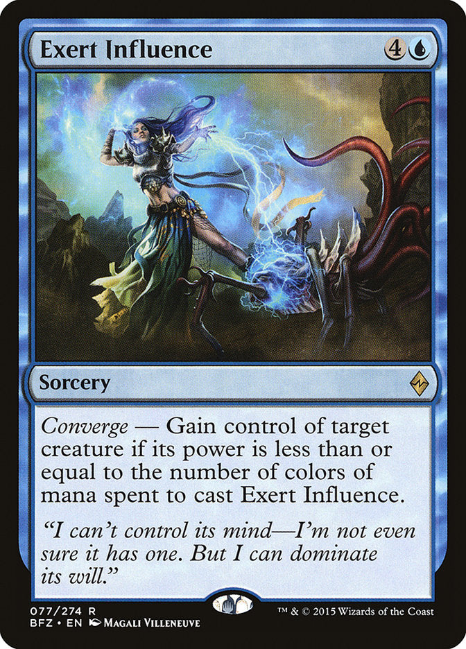 Exert Influence [Battle for Zendikar] | L.A. Mood Comics and Games