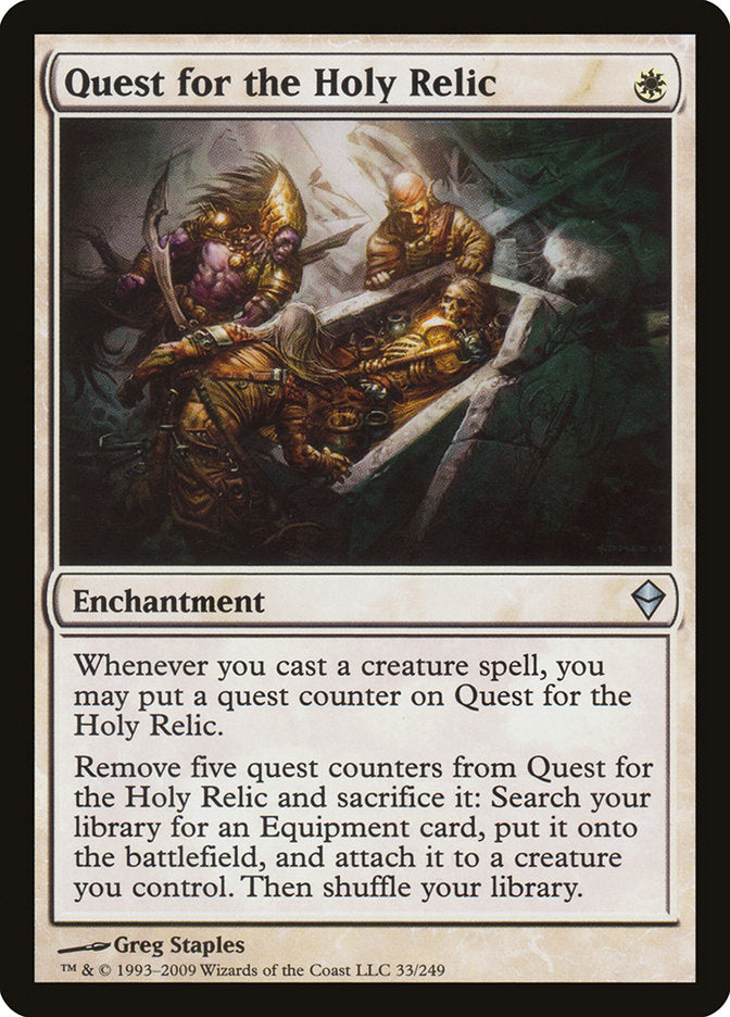 Quest for the Holy Relic [Zendikar] | L.A. Mood Comics and Games