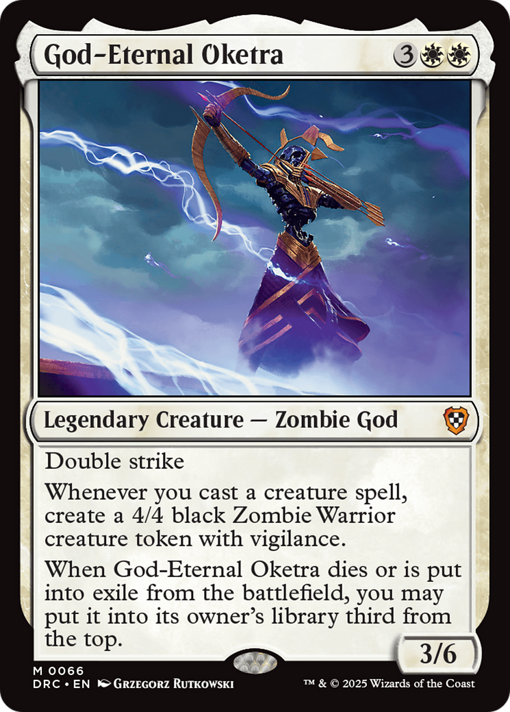 God-Eternal Oketra [Aetherdrift Commander] | L.A. Mood Comics and Games