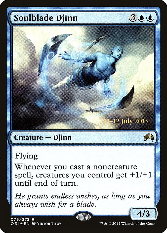 Soulblade Djinn [Magic Origins Prerelease Promos] | L.A. Mood Comics and Games