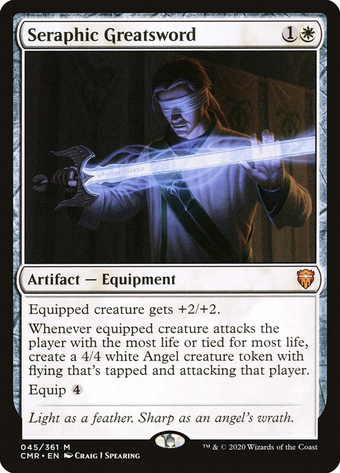 Seraphic Greatsword [Commander Legends] | L.A. Mood Comics and Games