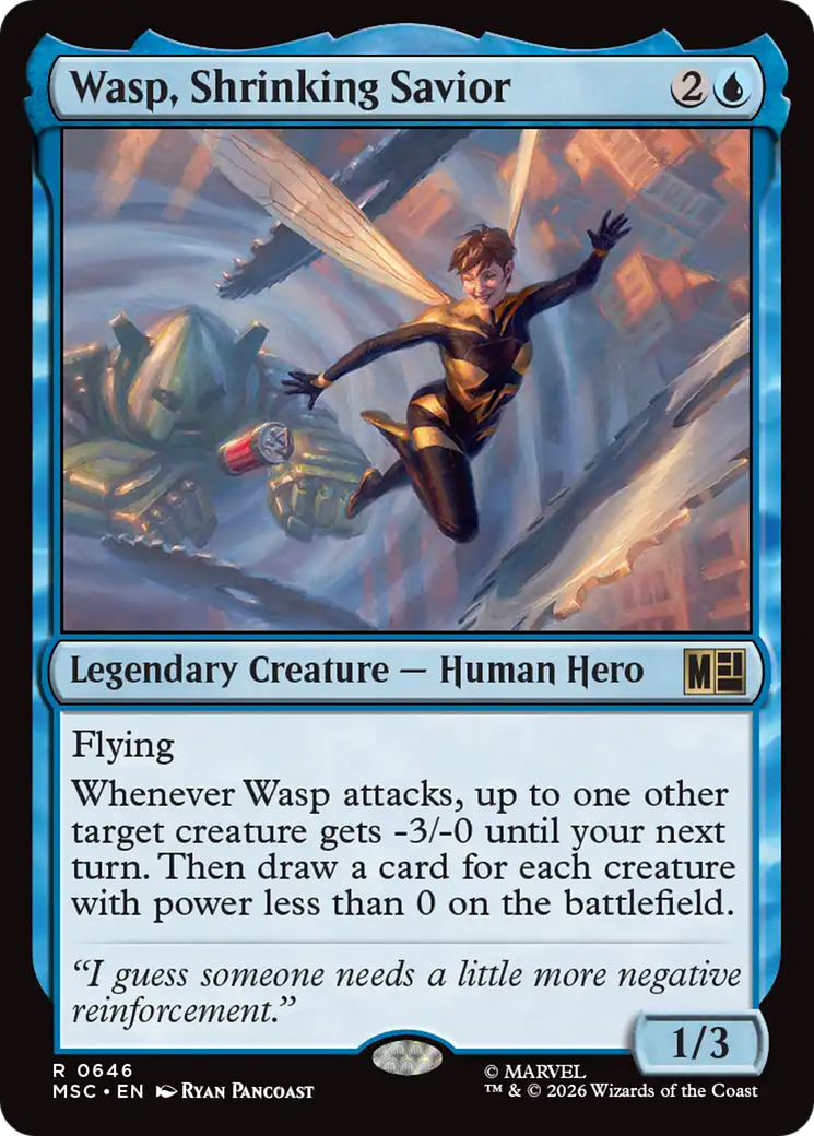 Wasp, Shrinking Savior [Marvel Super Heroes Commander] | L.A. Mood Comics and Games