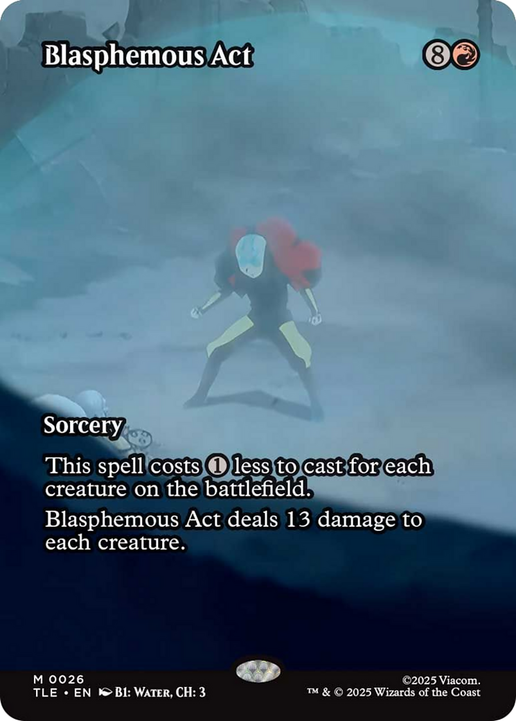 Blasphemous Act (Borderless) [Avatar: The Last Airbender: Eternal-Legal] | L.A. Mood Comics and Games