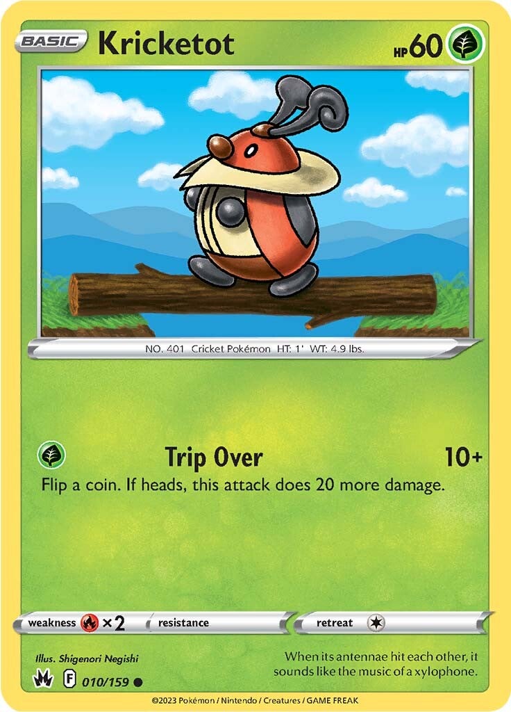 Kricketot (010/159) [Sword & Shield: Crown Zenith] | L.A. Mood Comics and Games