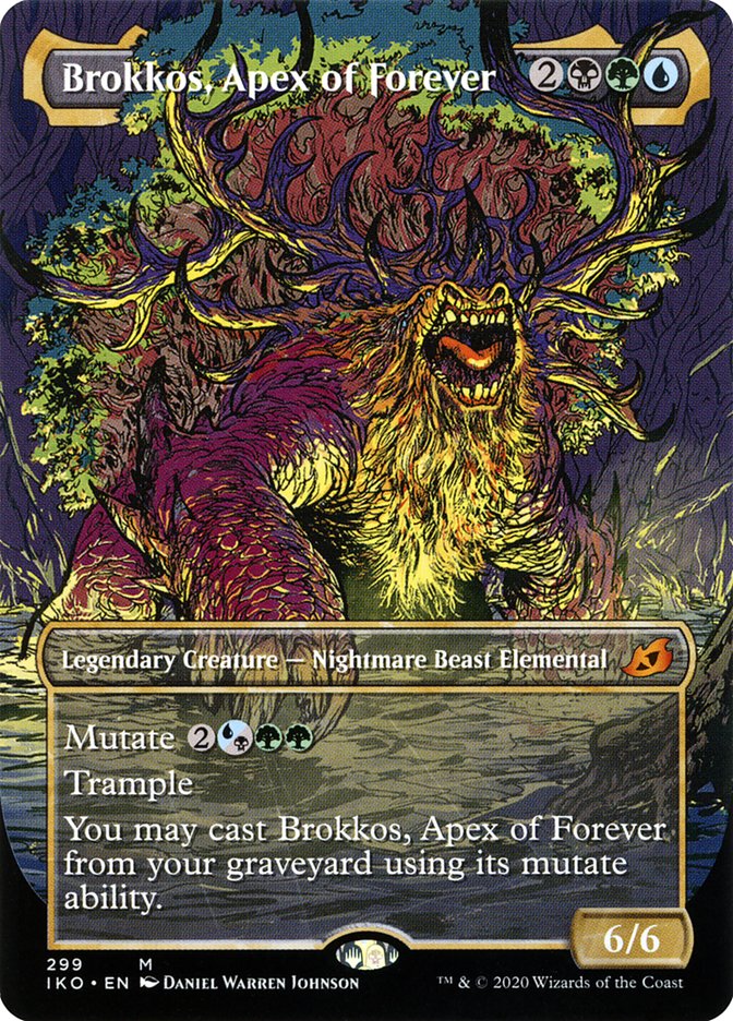 Brokkos, Apex of Forever (Showcase) [Ikoria: Lair of Behemoths] | L.A. Mood Comics and Games