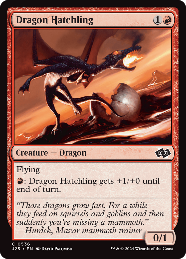 Dragon Hatchling [Foundations Jumpstart] | L.A. Mood Comics and Games