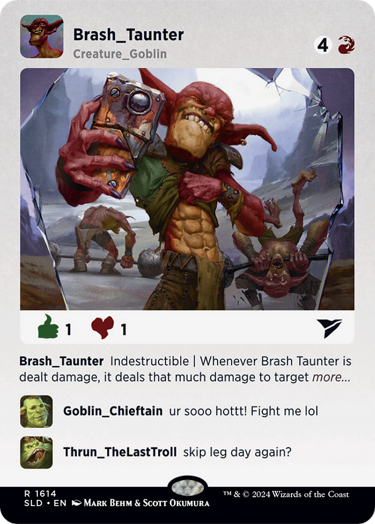 Brash Taunter [Secret Lair Drop Series] | L.A. Mood Comics and Games