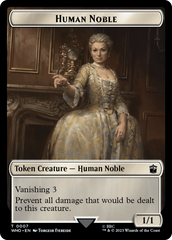 Human Noble // Mark of the Rani Double-Sided Token [Doctor Who Tokens] | L.A. Mood Comics and Games