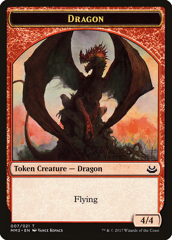Dragon Token [Modern Masters 2017 Tokens] | L.A. Mood Comics and Games
