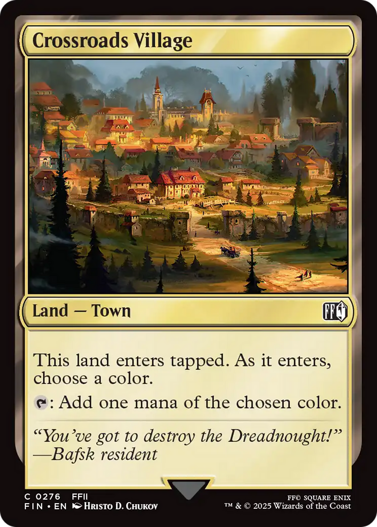 Crossroads Village [FINAL FANTASY] | L.A. Mood Comics and Games