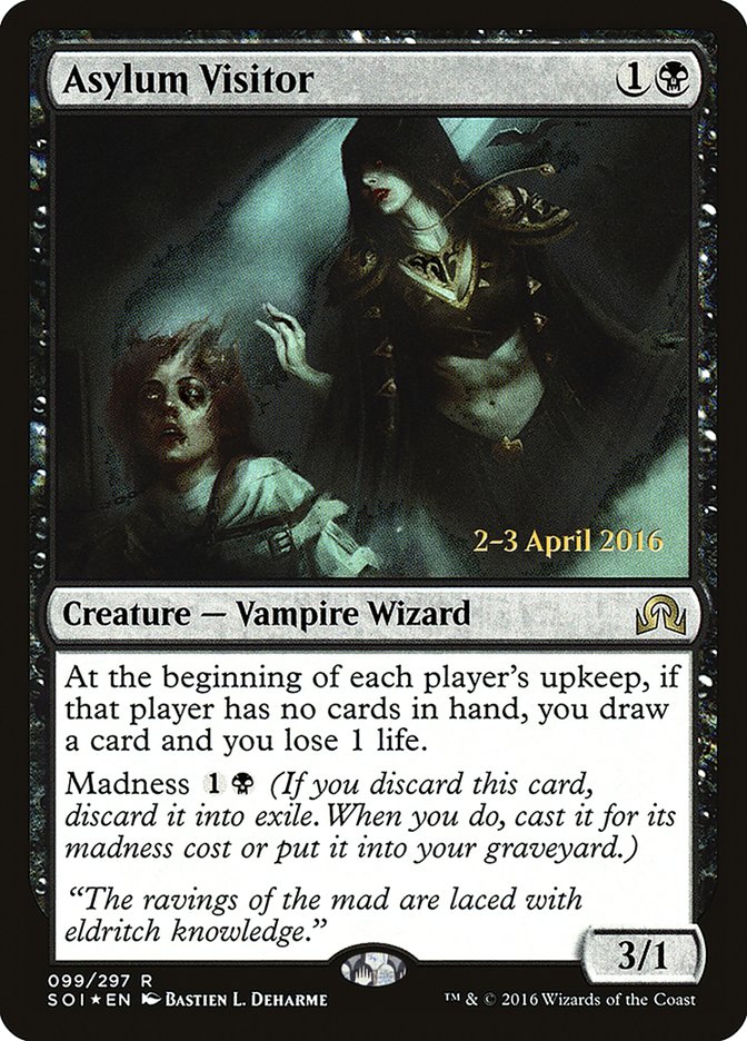Asylum Visitor [Shadows over Innistrad Prerelease Promos] | L.A. Mood Comics and Games