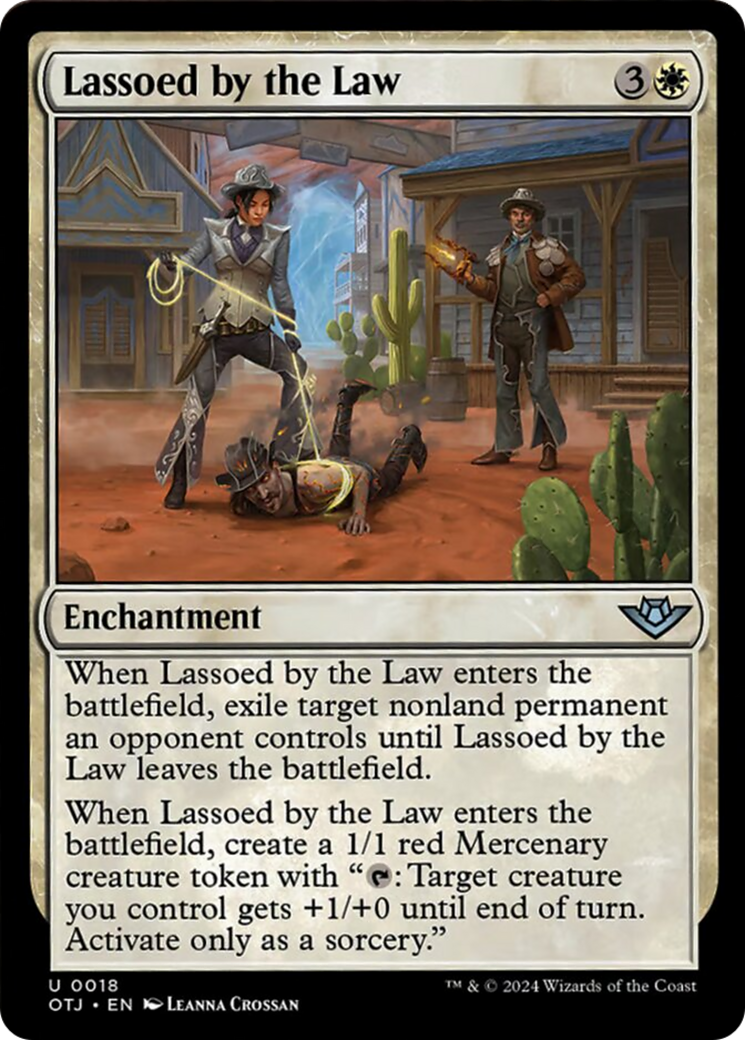 Lassoed by the Law [Outlaws of Thunder Junction] | L.A. Mood Comics and Games