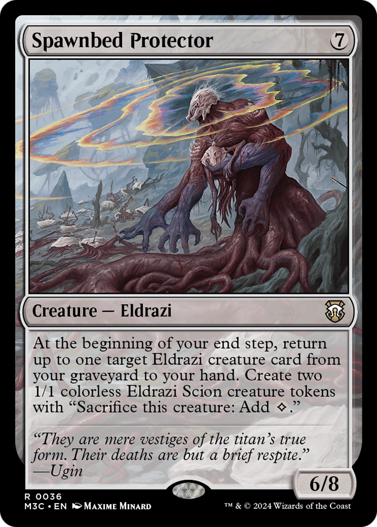 Spawnbed Protector (Ripple Foil) [Modern Horizons 3 Commander] | L.A. Mood Comics and Games