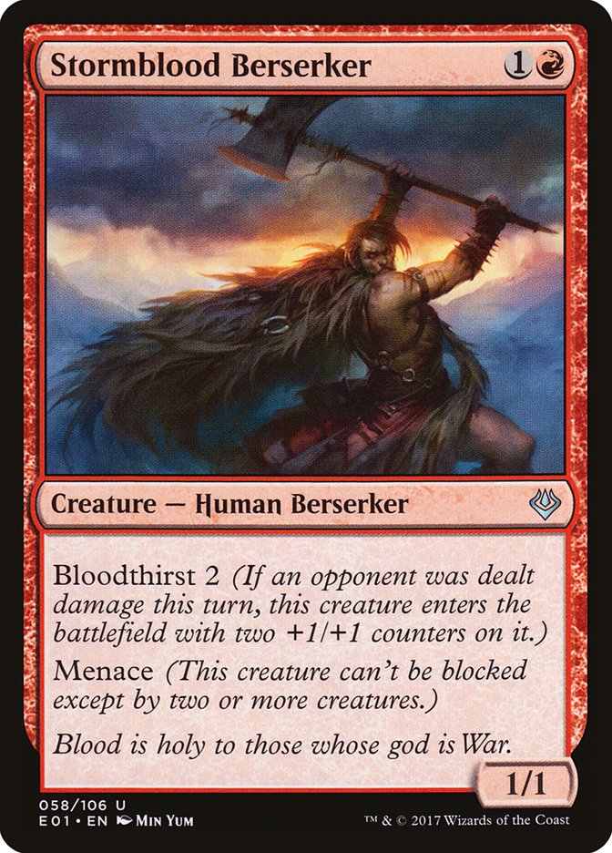 Stormblood Berserker [Archenemy: Nicol Bolas] | L.A. Mood Comics and Games