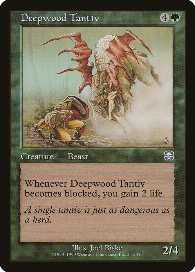 Deepwood Tantiv [Mercadian Masques] | L.A. Mood Comics and Games