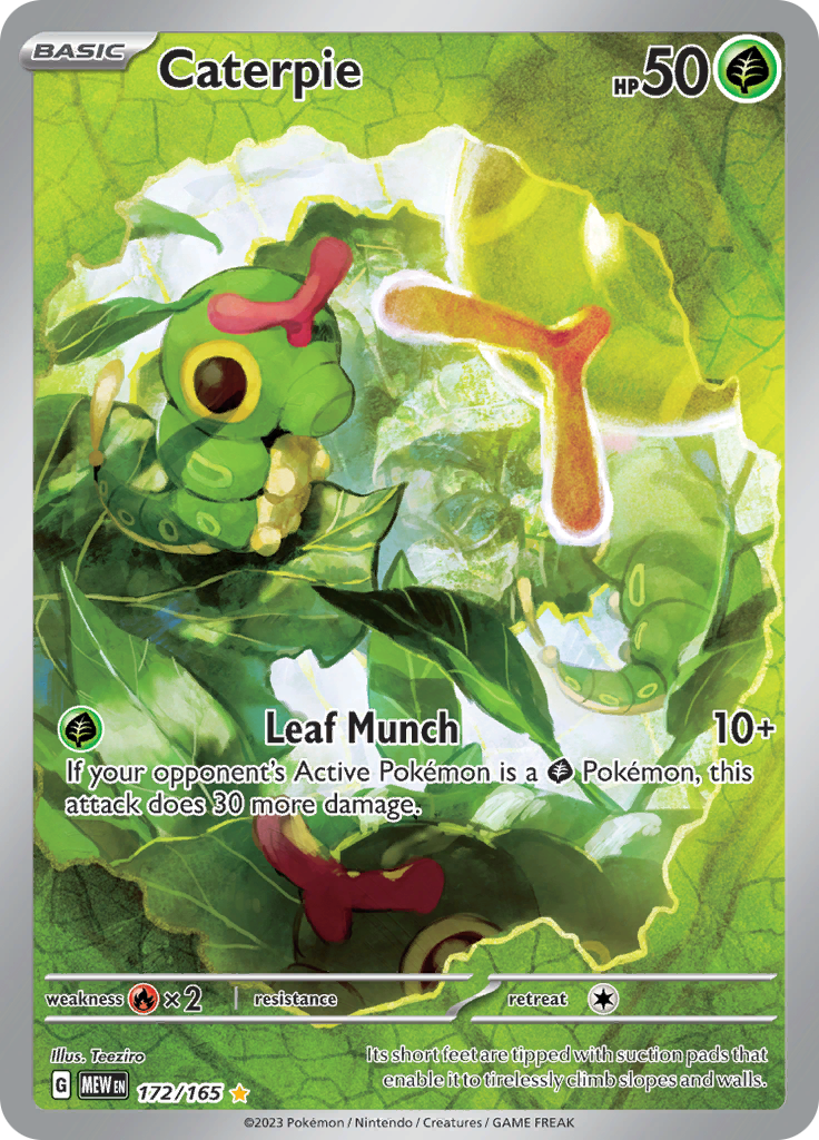 Caterpie (172/165) [Scarlet & Violet 151] | L.A. Mood Comics and Games