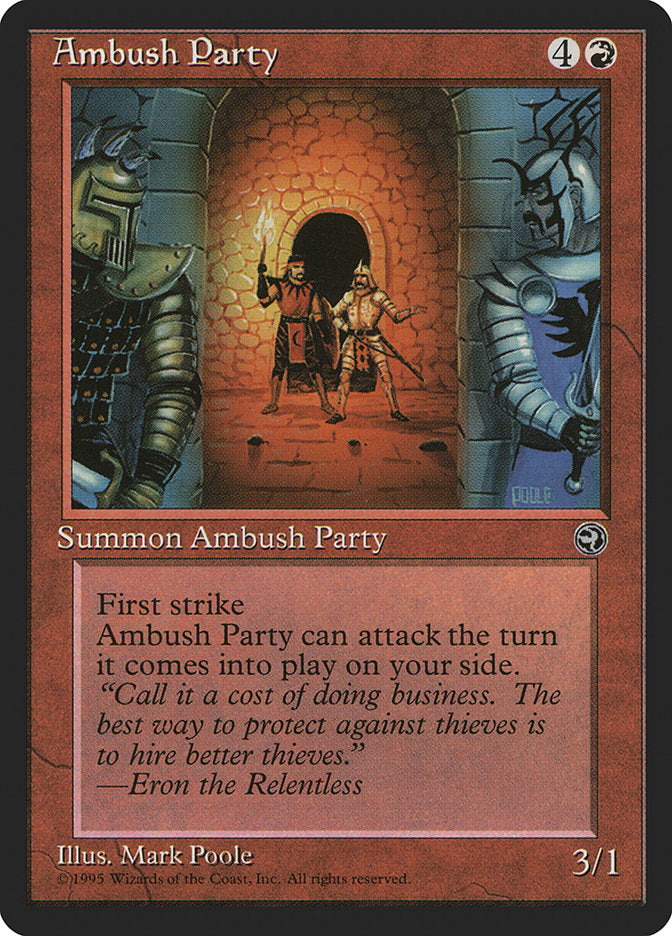 Ambush Party (Eron Flavor Text) [Homelands] | L.A. Mood Comics and Games