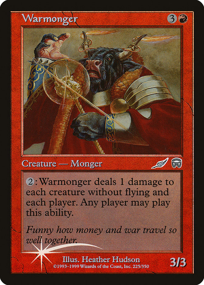 Warmonger [Media Promos] | L.A. Mood Comics and Games
