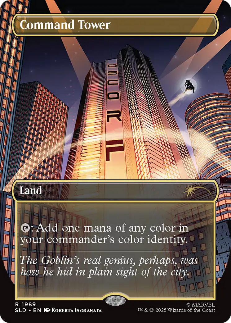 Command Tower (1989) (Rainbow Foil) [Secret Lair Drop Series] | L.A. Mood Comics and Games