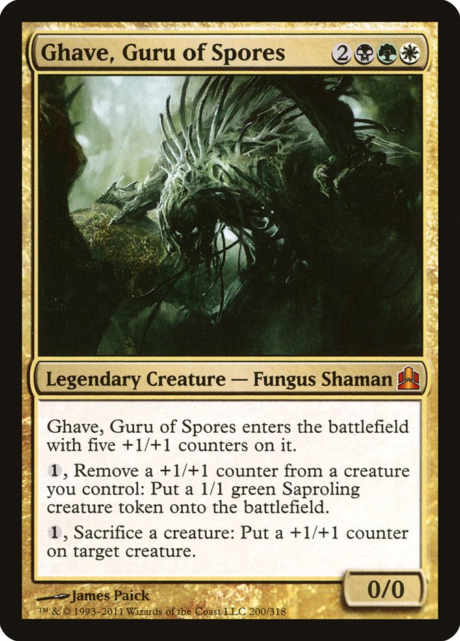 Ghave, Guru of Spores [Commander 2011] | L.A. Mood Comics and Games