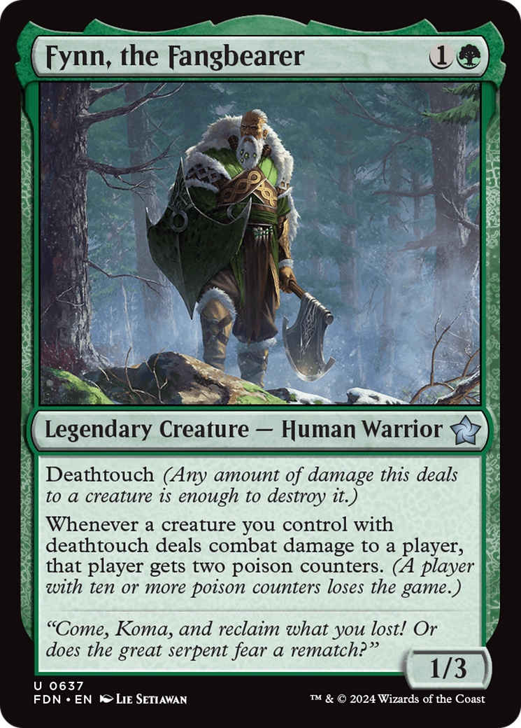 Fynn, the Fangbearer [Foundations] | L.A. Mood Comics and Games