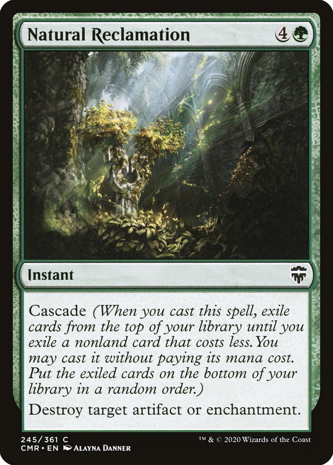 Natural Reclamation [Commander Legends] | L.A. Mood Comics and Games
