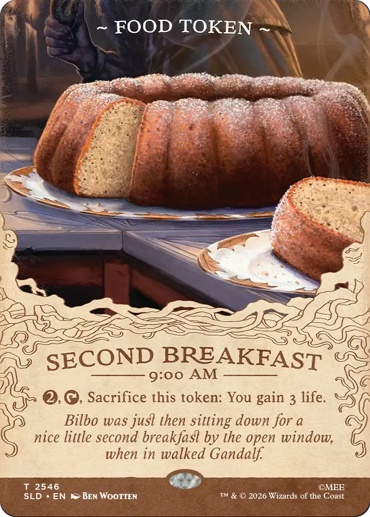 Food Token (2546) [Secret Lair Drop Series] | L.A. Mood Comics and Games