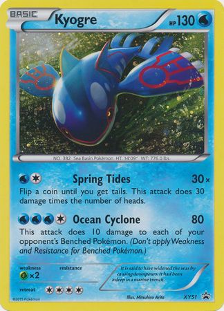 Kyogre (XY51) (Jumbo Card) [XY: Black Star Promos] | L.A. Mood Comics and Games