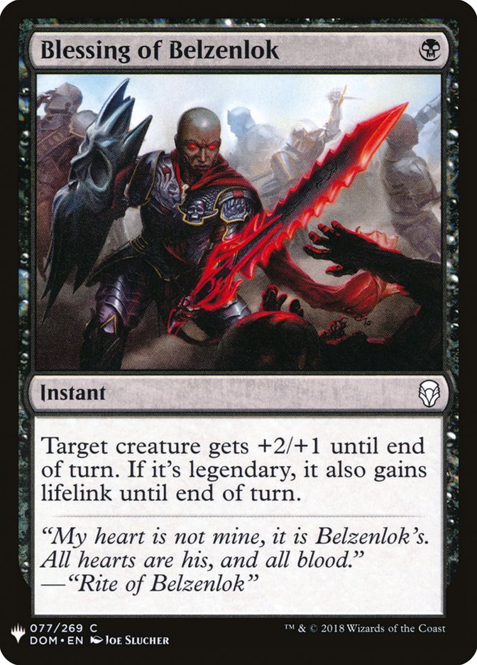 Blessing of Belzenlok [Mystery Booster] | L.A. Mood Comics and Games