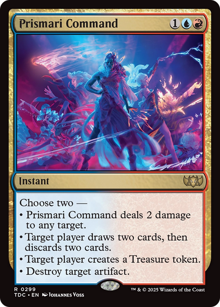 Prismari Command [Tarkir: Dragonstorm Commander] | L.A. Mood Comics and Games