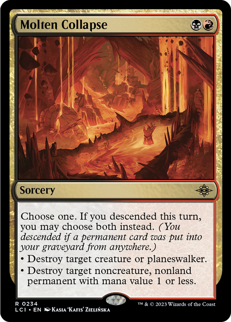 Molten Collapse [The Lost Caverns of Ixalan] | L.A. Mood Comics and Games