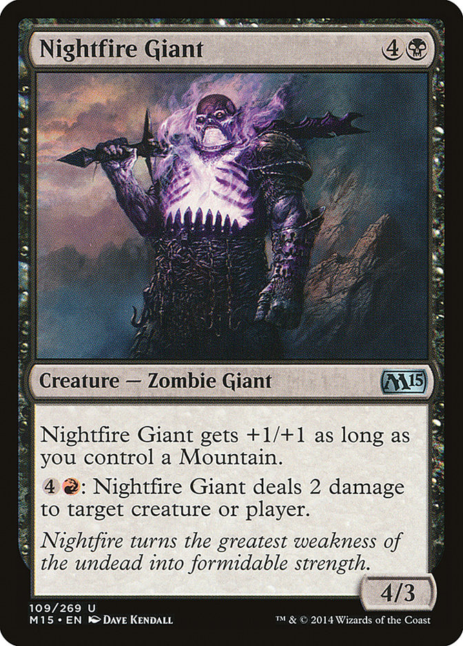 Nightfire Giant [Magic 2015] | L.A. Mood Comics and Games