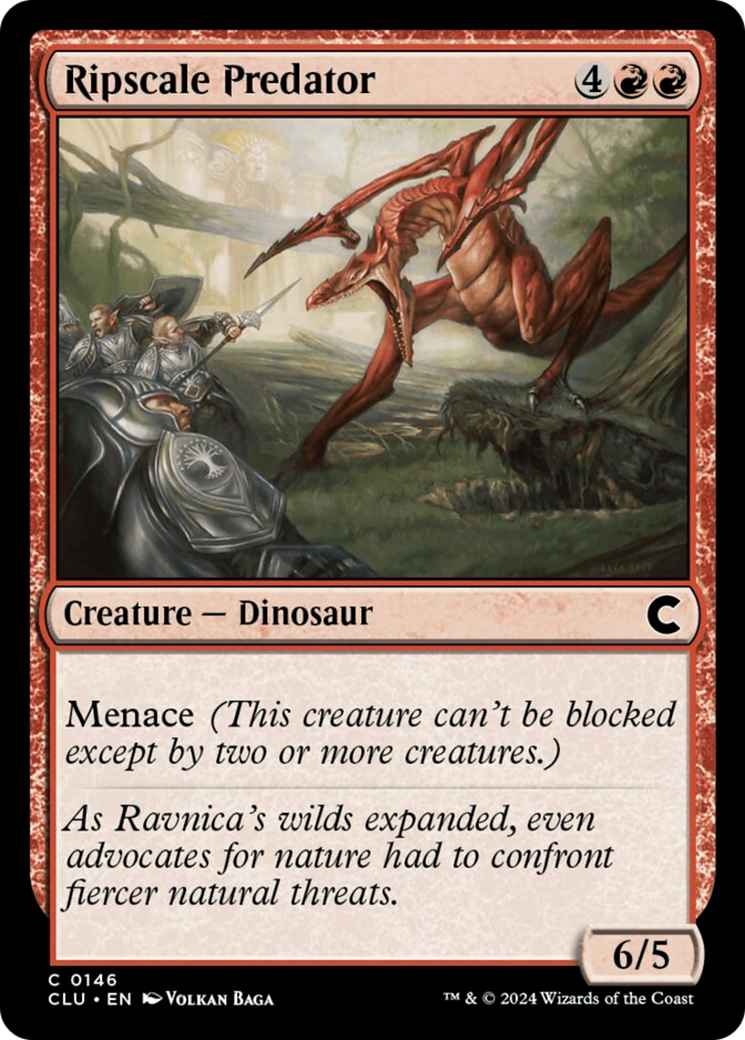 Ripscale Predator [Ravnica: Clue Edition] | L.A. Mood Comics and Games