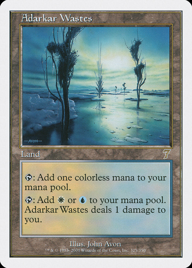 Adarkar Wastes [Seventh Edition] | L.A. Mood Comics and Games