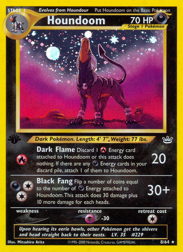 Houndoom (8/64) [Neo Revelation 1st Edition] | L.A. Mood Comics and Games