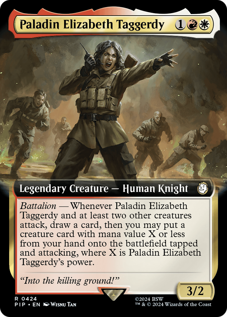 Paladin Elizabeth Taggerdy (Extended Art) [Fallout] | L.A. Mood Comics and Games