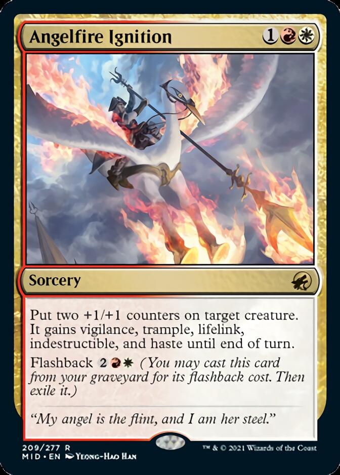 Angelfire Ignition [Innistrad: Midnight Hunt] | L.A. Mood Comics and Games