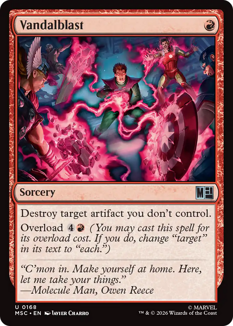 Vandalblast (Surge Foil) [Marvel Super Heroes Commander] | L.A. Mood Comics and Games