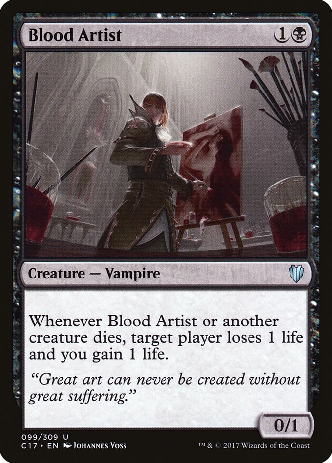 Blood Artist [Commander 2017] | L.A. Mood Comics and Games