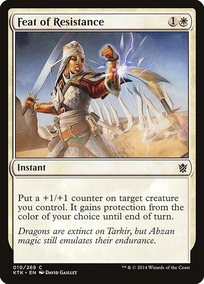 Feat of Resistance [Khans of Tarkir] | L.A. Mood Comics and Games