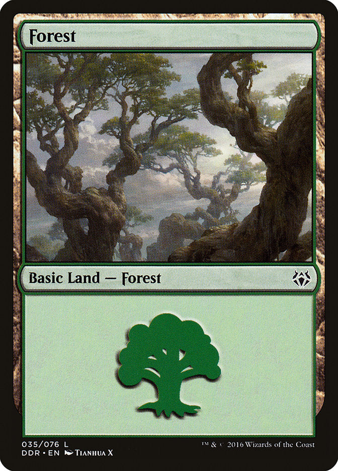 Forest (35) [Duel Decks: Nissa vs. Ob Nixilis] | L.A. Mood Comics and Games