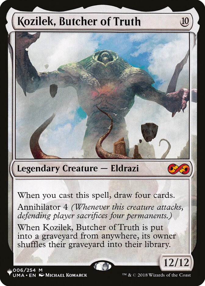 Kozilek, Butcher of Truth [The List] | L.A. Mood Comics and Games