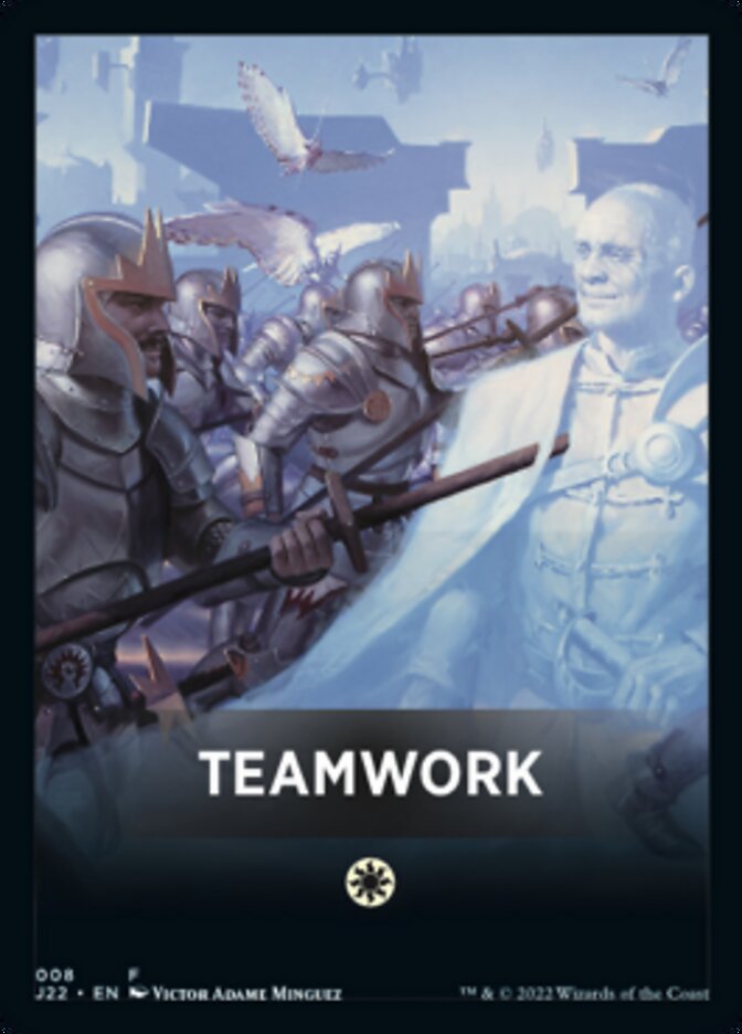 Teamwork Theme Card [Jumpstart 2022 Front Cards] | L.A. Mood Comics and Games